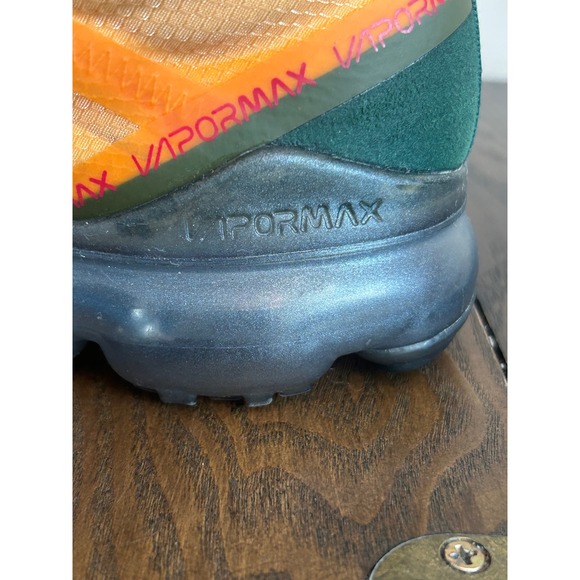 Nike Air Vapor Max Plus Shoes Men's Size 10.5 Orange low top sneakers AR6631-700 - Picture 10 of 12